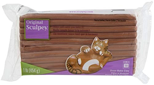 Sculpey Original Terra Cotta - Polymer clay 1 pound