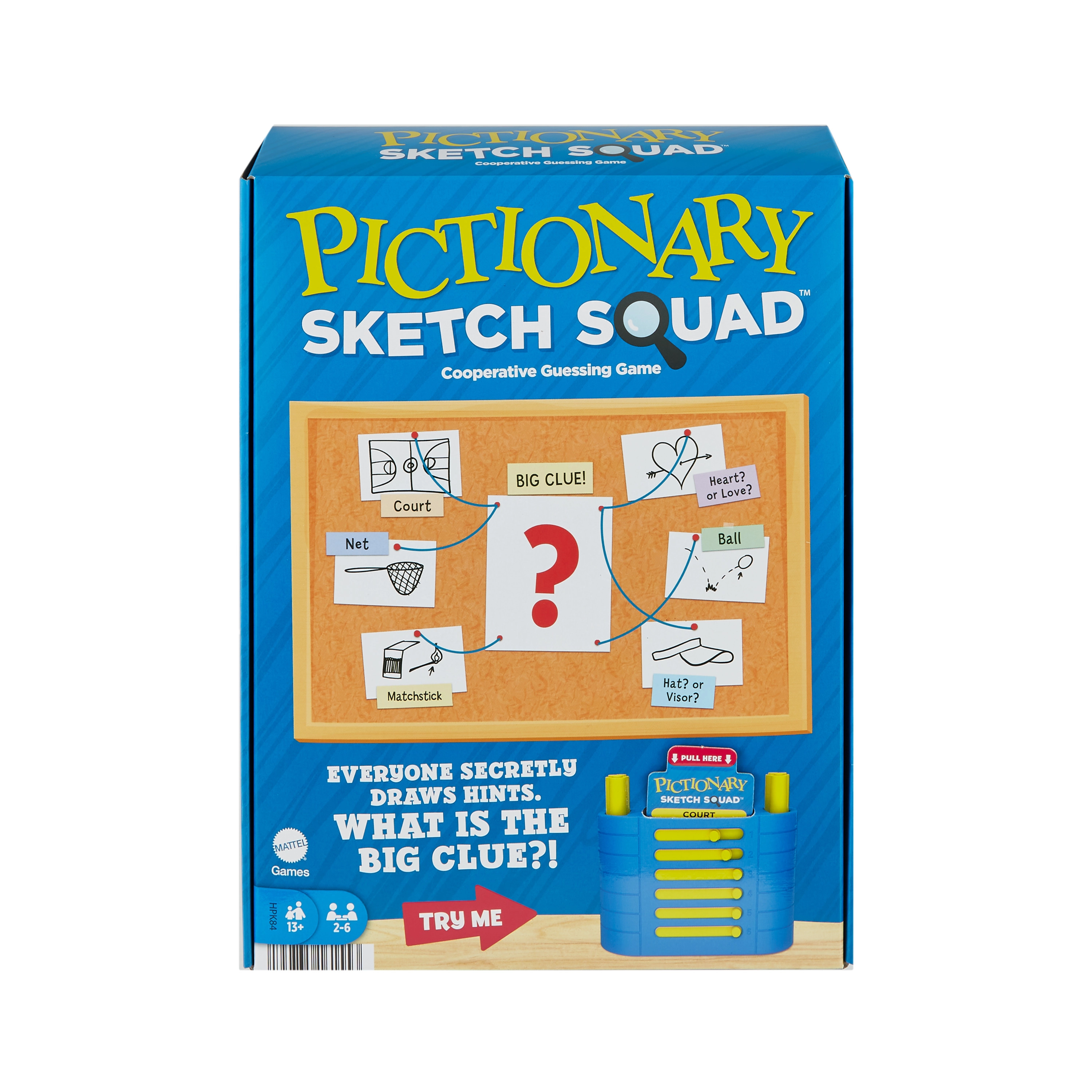 Mattel Pictionary Sketch Squad - Cooperative Party Game