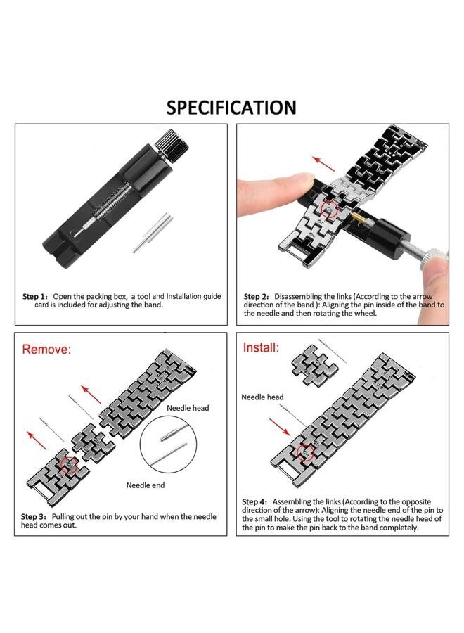 20mm Slim Bling Watch Band for Samsung Galaxy Watch 5/4 - 44mm