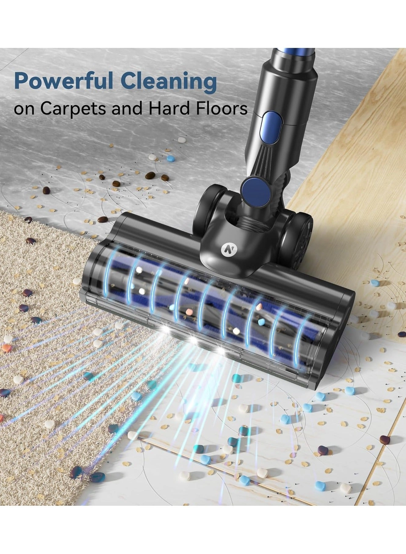 Cordless Vacuum Cleaner - Anti-Tangle 45 Mins