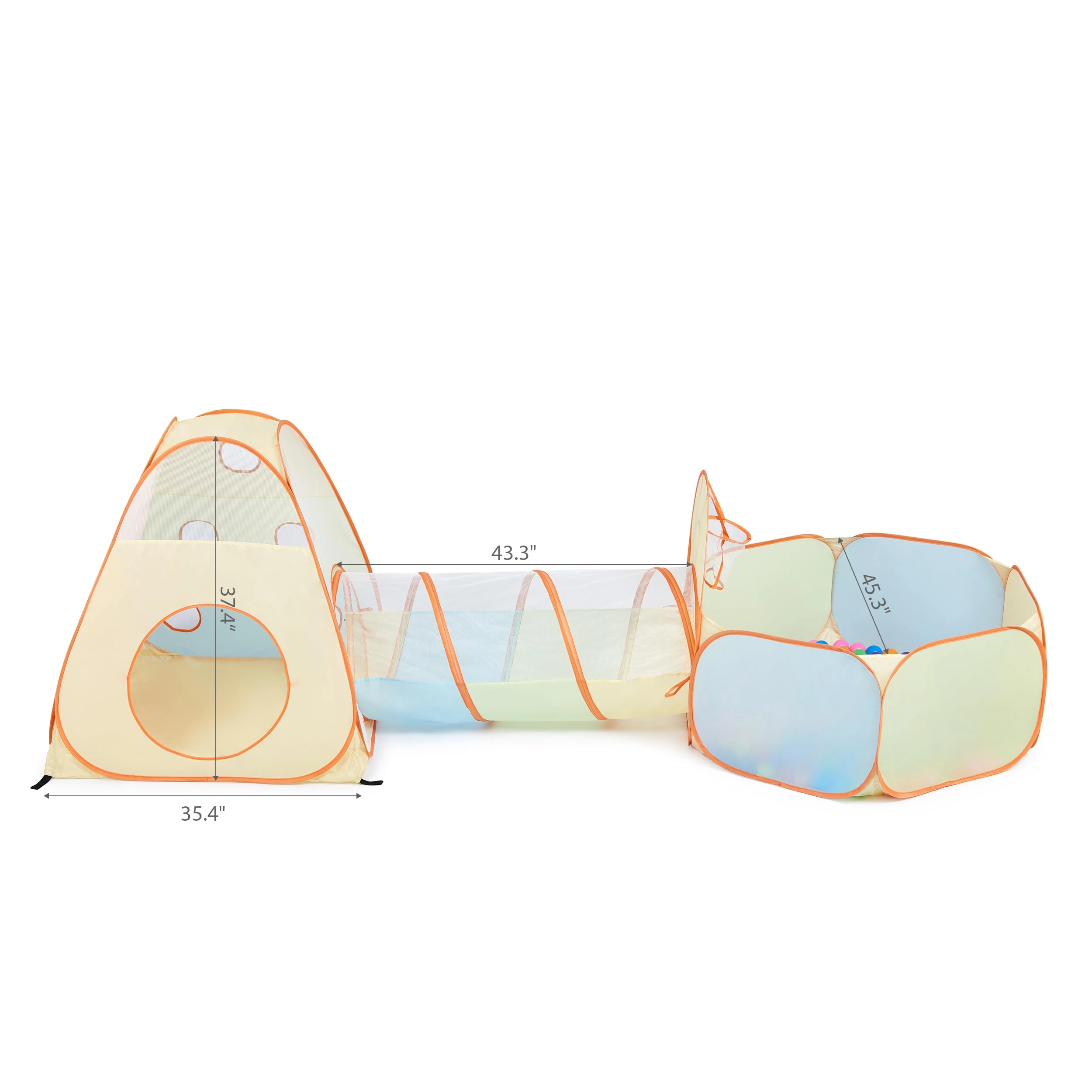 3 in 1 Pop Up Play Tent