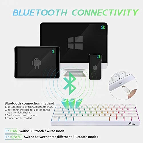 Mechanical Gaming Keyboard - Wired/Wireless