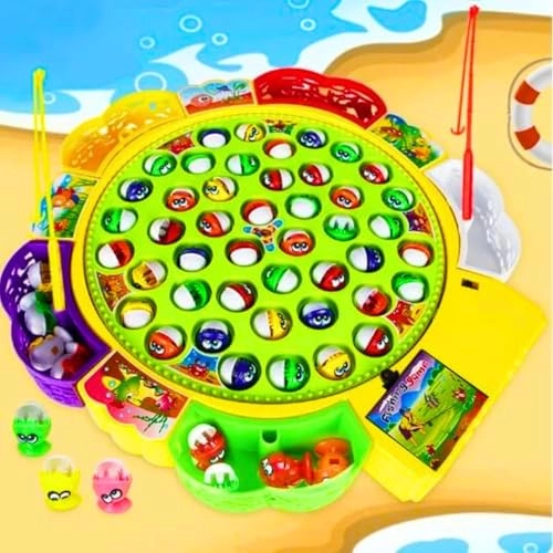 45 Fishing Game - 36 months - 15 years 45 Fish and 4 Fishing Poles