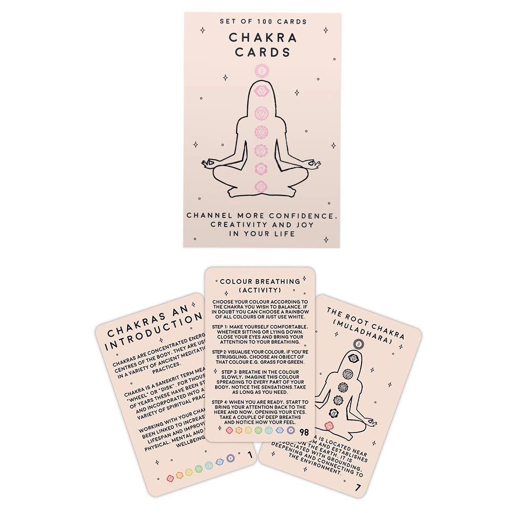 Gift Republic Chakra Cards - 100 Cards