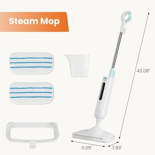 Steam Mop for Floor Cleaning - 11.2 Fluid Ounces