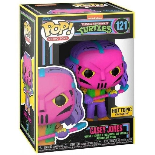 Casey Jones - Teenage Mutant Ninja Turtle - Blacklight Exclusive Vinyl Figure