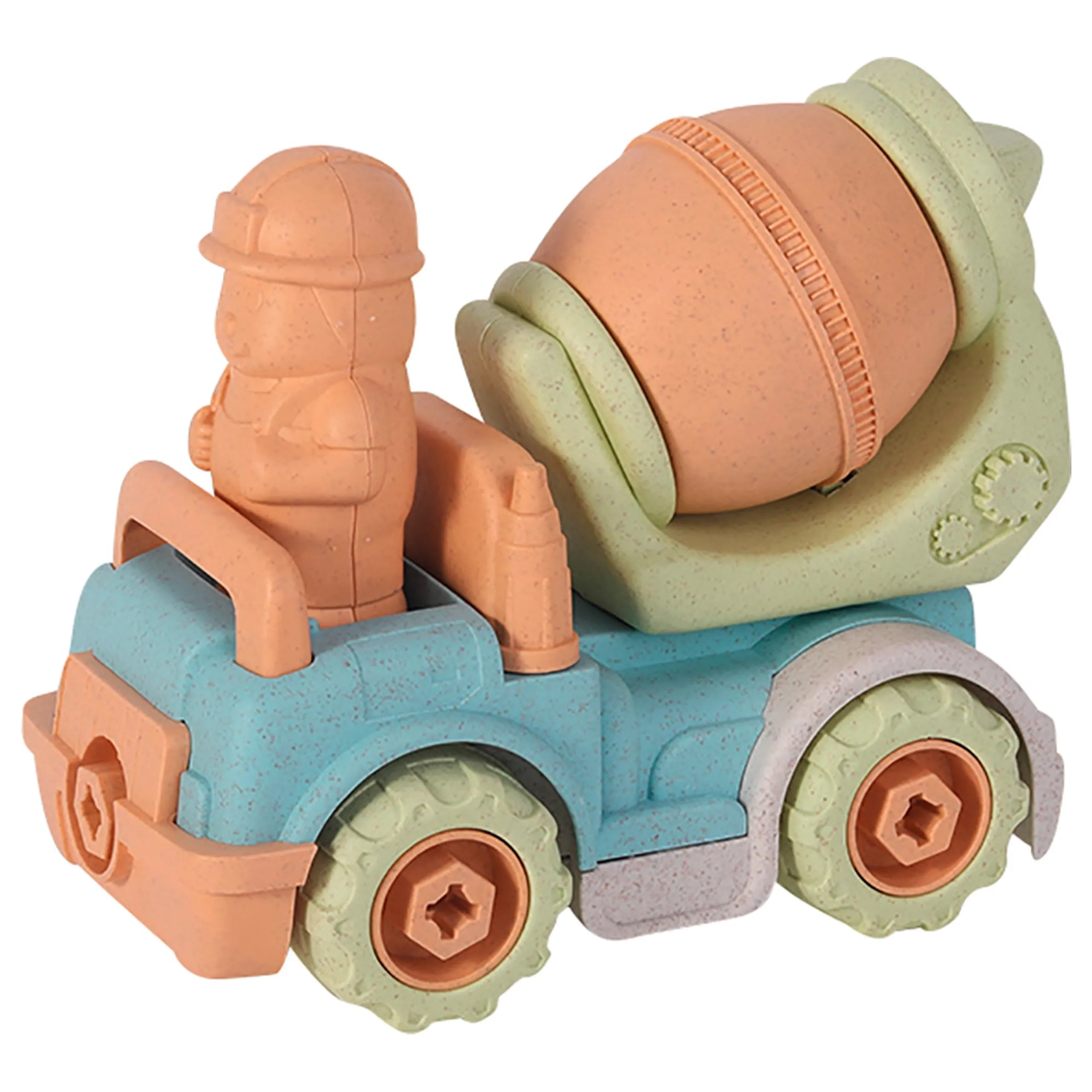 Rollup Kids Assemble Mixer Truck - Free-wheel Suitable for 3 years & above