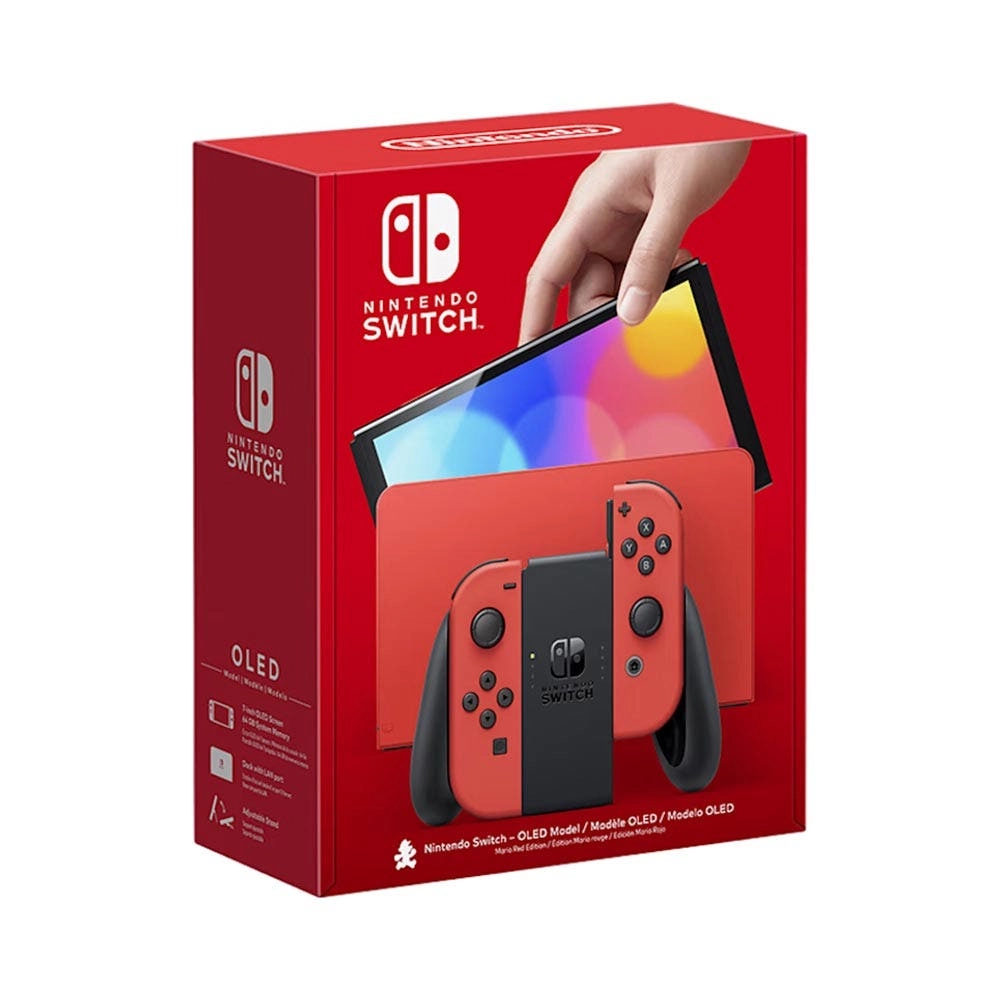Nintendo Switch OLED - 1280 X 720 Mario Red Edition