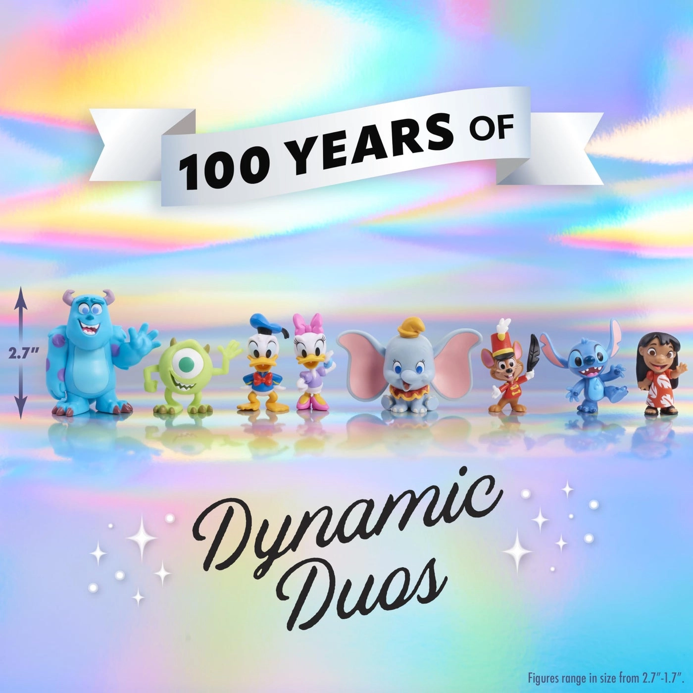 Disney100 Years of Dynamic Duos Celebration Collection Limited Edition - 8 pcs