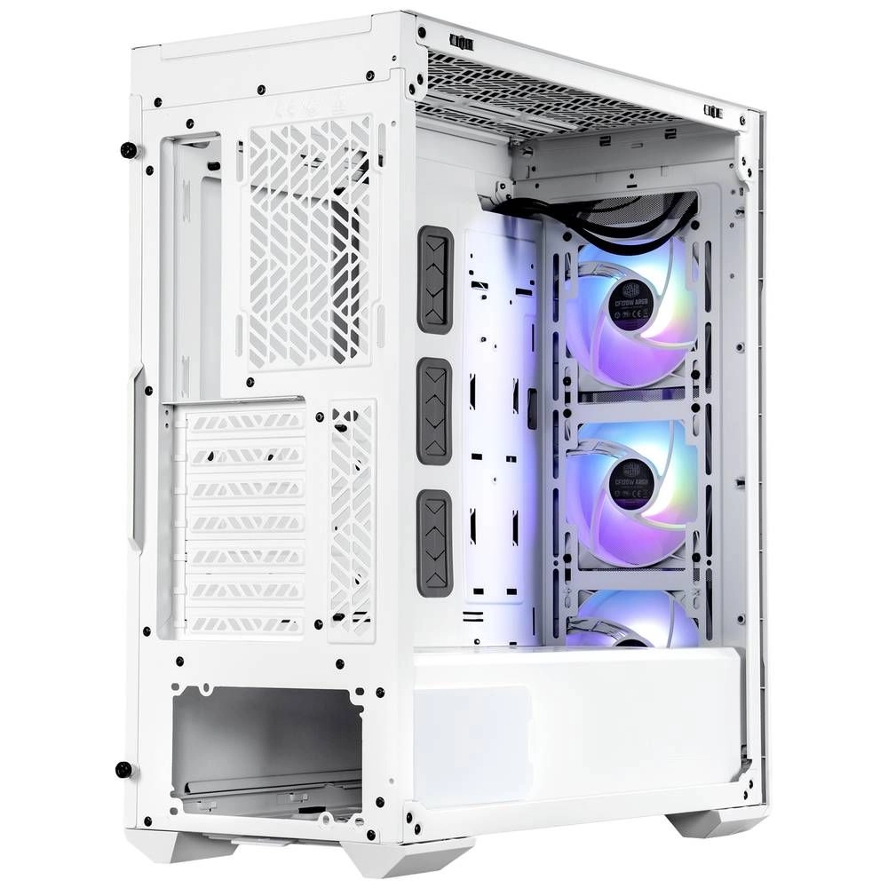 TD500 Mesh - Fully tempered glass side panel Mid-tower PC case