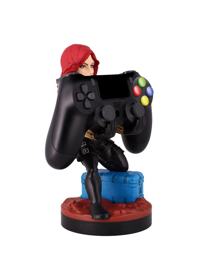 Black Widow Controller - PS4 + Phone Holder - 21cm (8") + Charging Cable - 2m micro USB