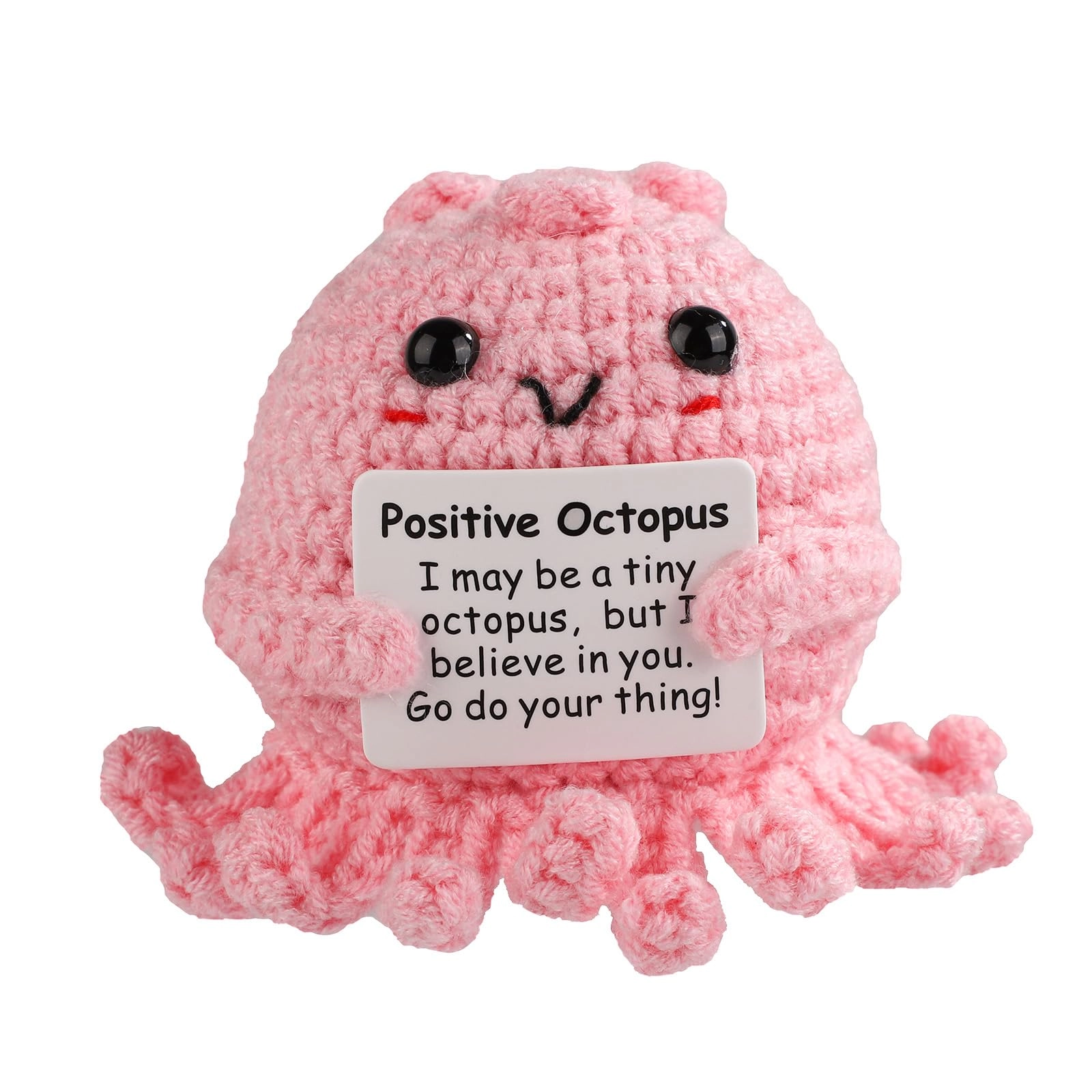 Octopus Crochet 6.7 cm - Handmade Multicolored