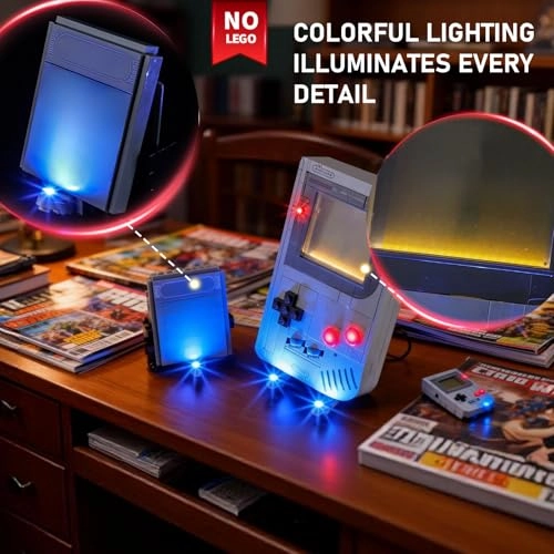 2.0 Light Kit (72046) - Compatible with Lego Game Boy LED Lighting Kit
