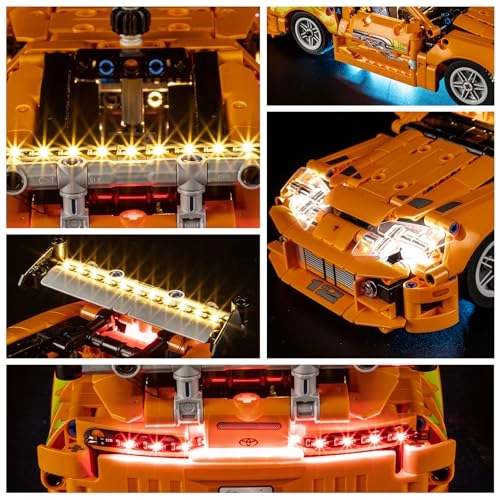LED Light for LEGO Technic Fast and Furious Toyota Supra MK4 42204