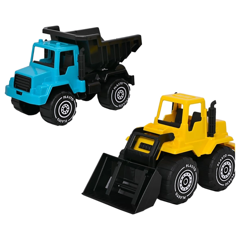 Truck + Bulldozer - 30 cm 1+
