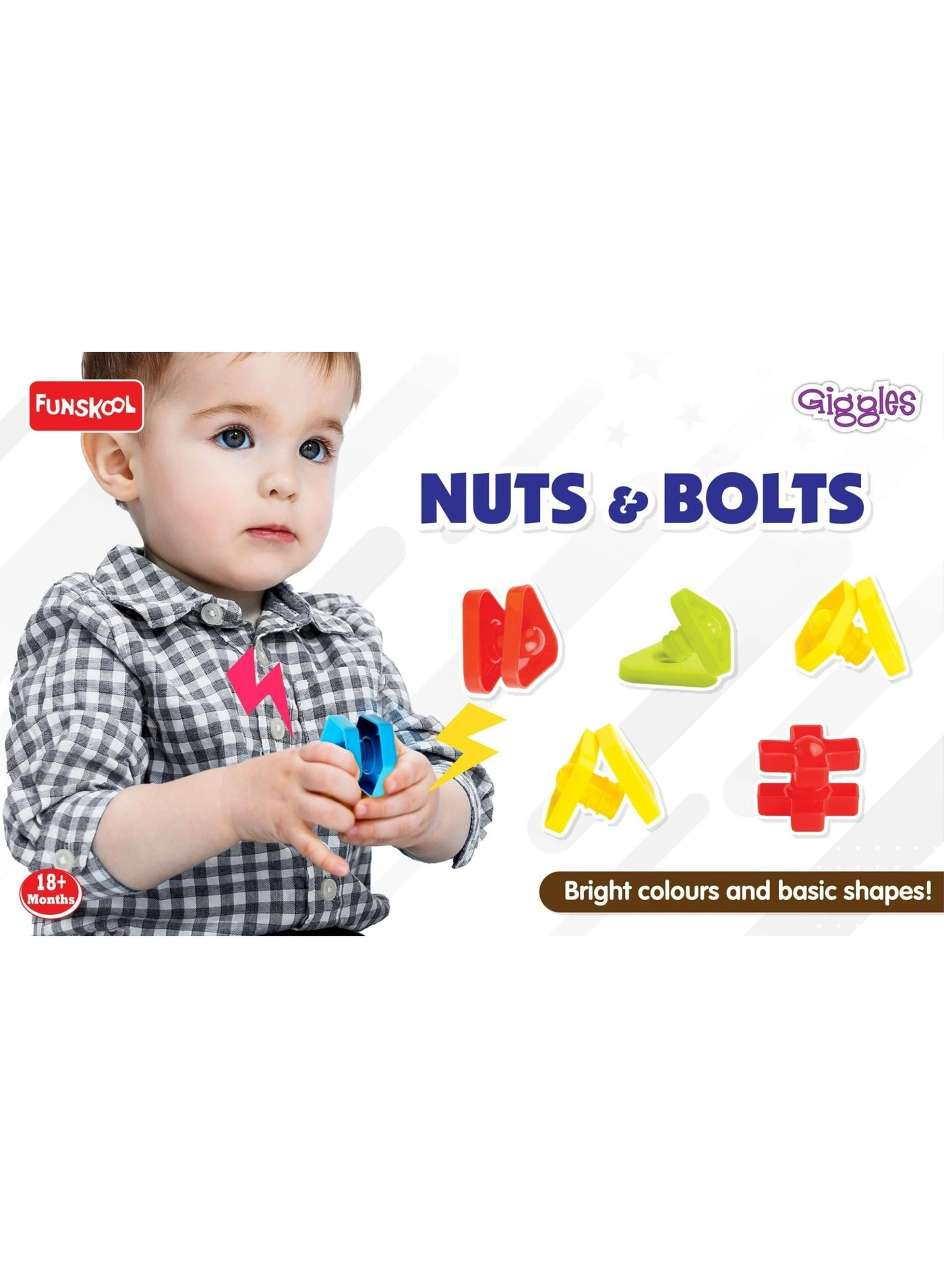 Nuts & Bolts - 18 Months 24 pieces