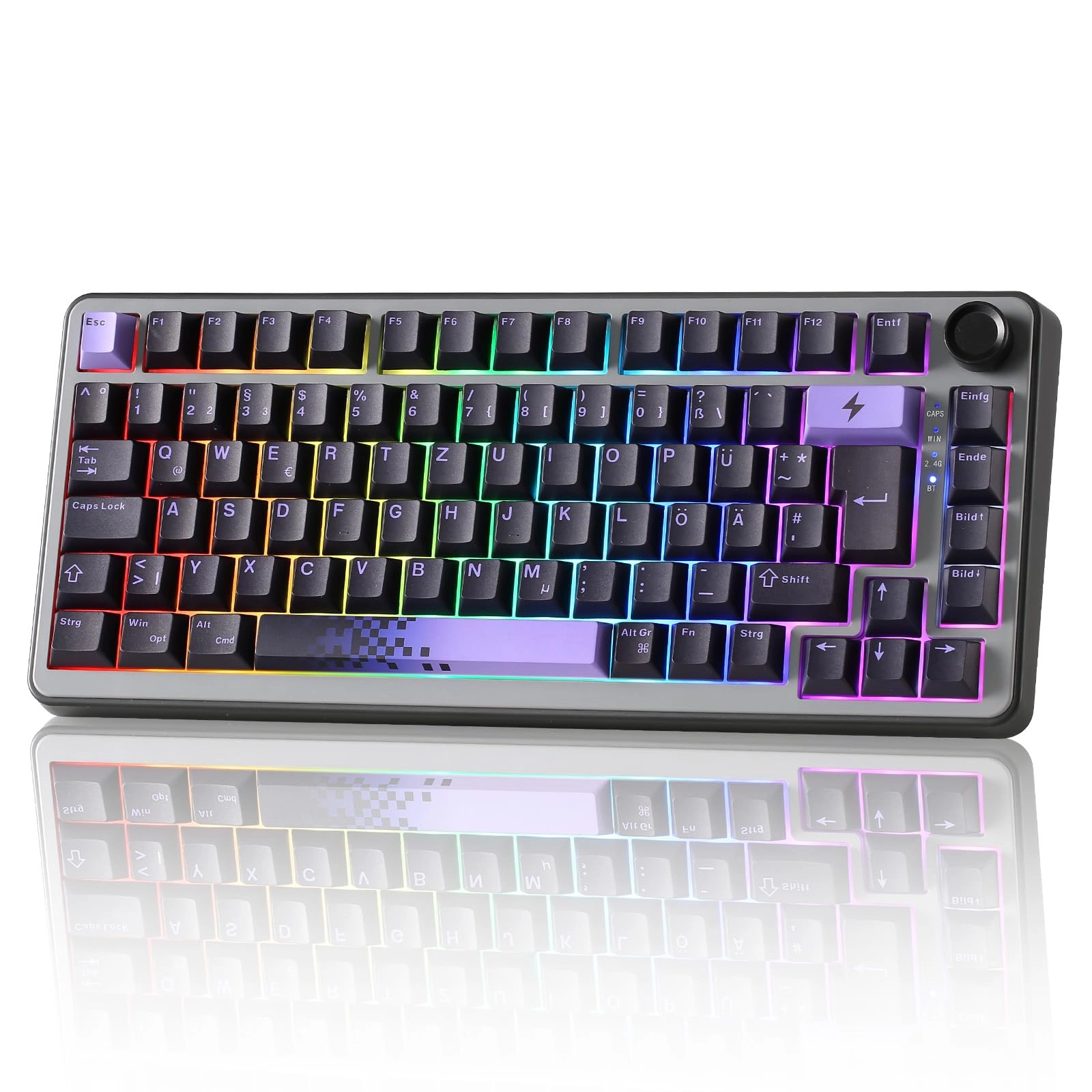 YUNZII B75 PRO - DE Wired/Wireless