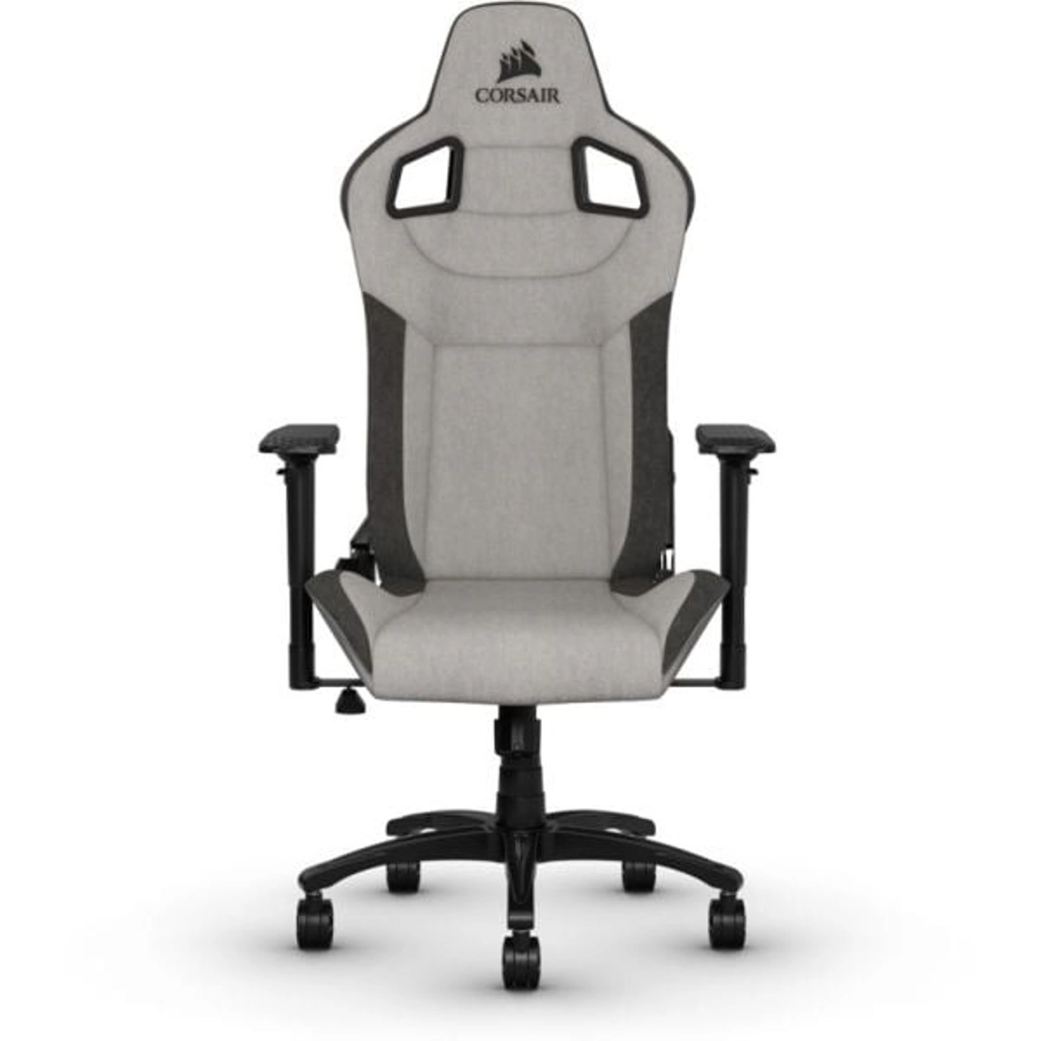 T3 RUSH - Fabric Charcoal Gaming Chair