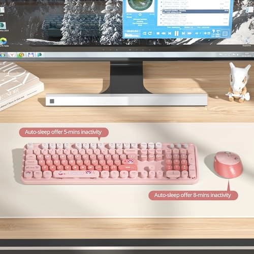 Wireless Keyboard & Mouse Set - US Wireless