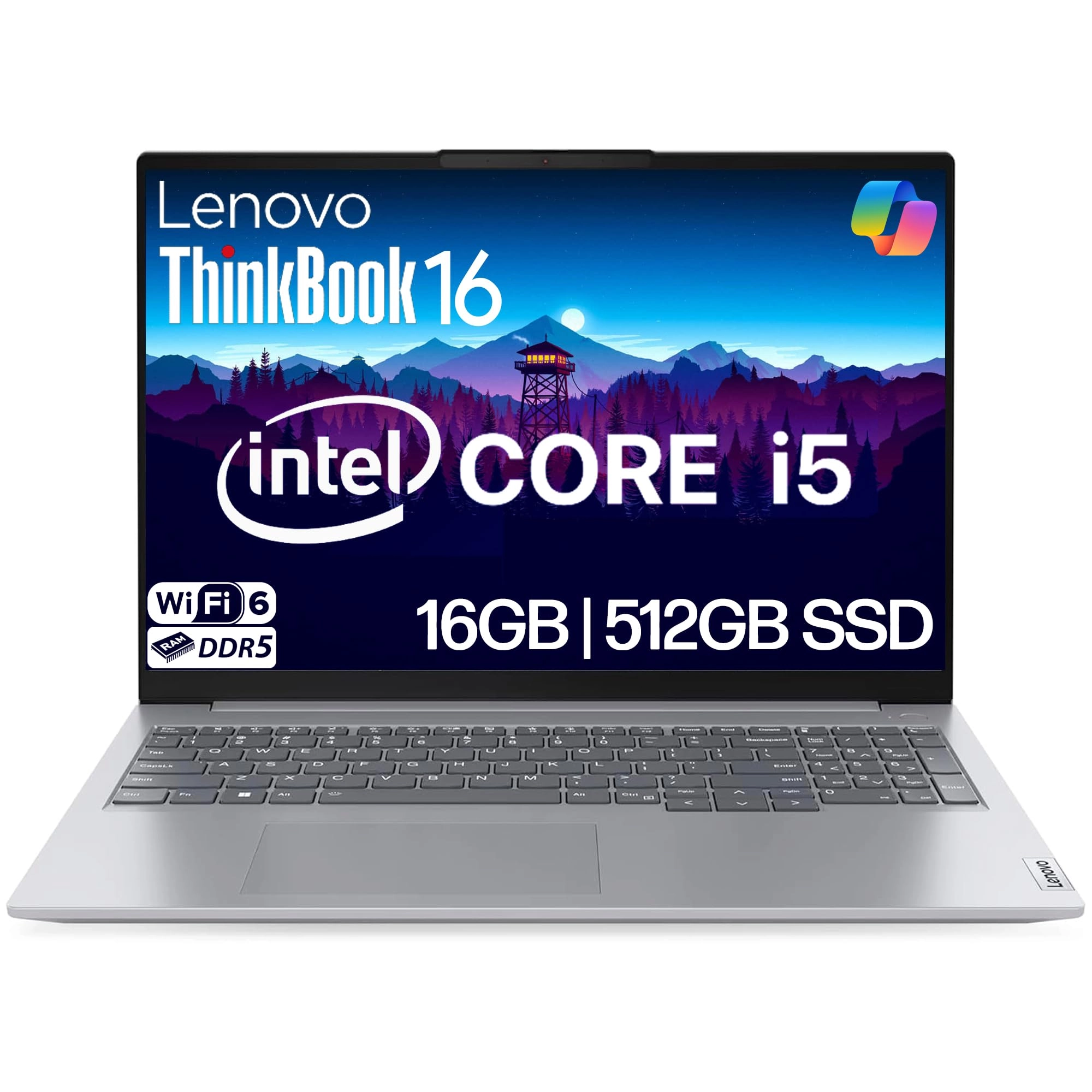 ThinkBook 16 Gen 6 - 16'' i5-13420H 16GB DDR5 512GB SSD