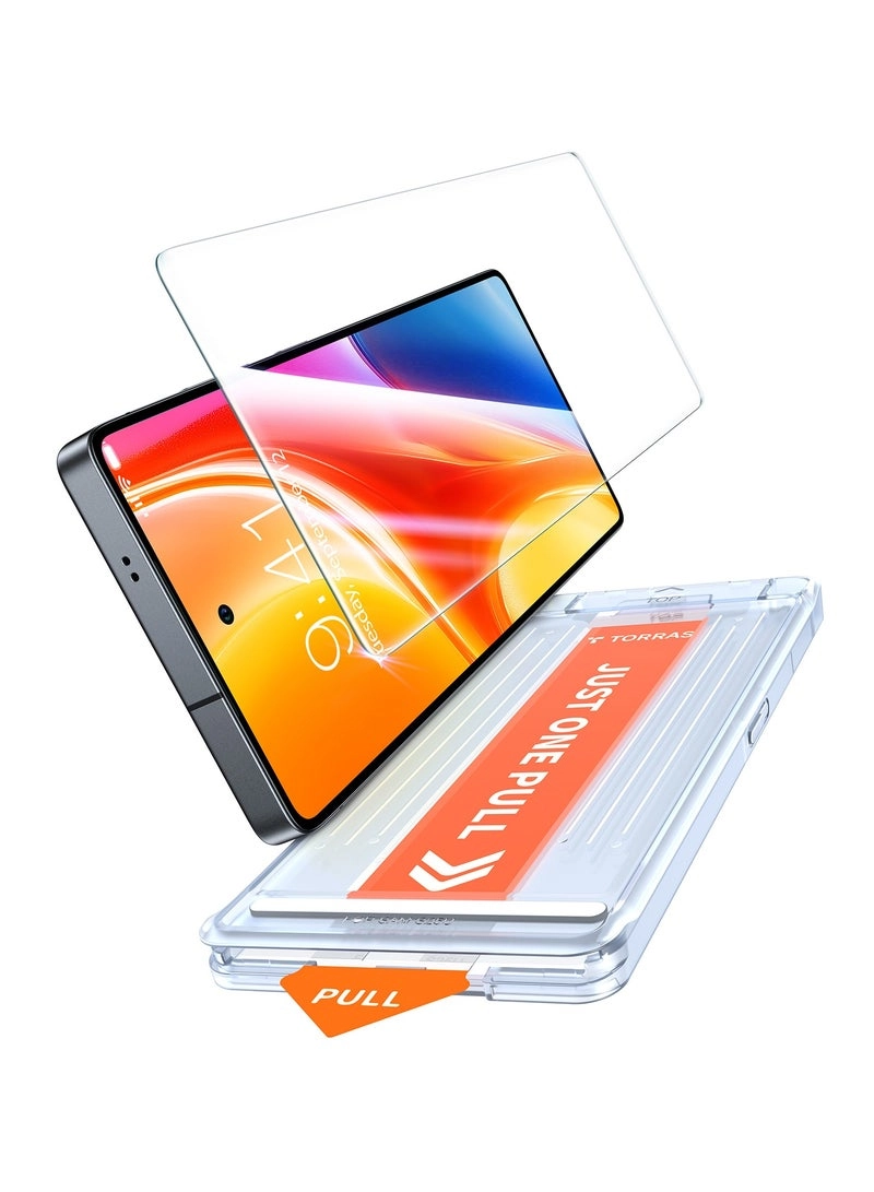 Torras Clear Tempered Glass Screen Protector for Samsung Galaxy S25