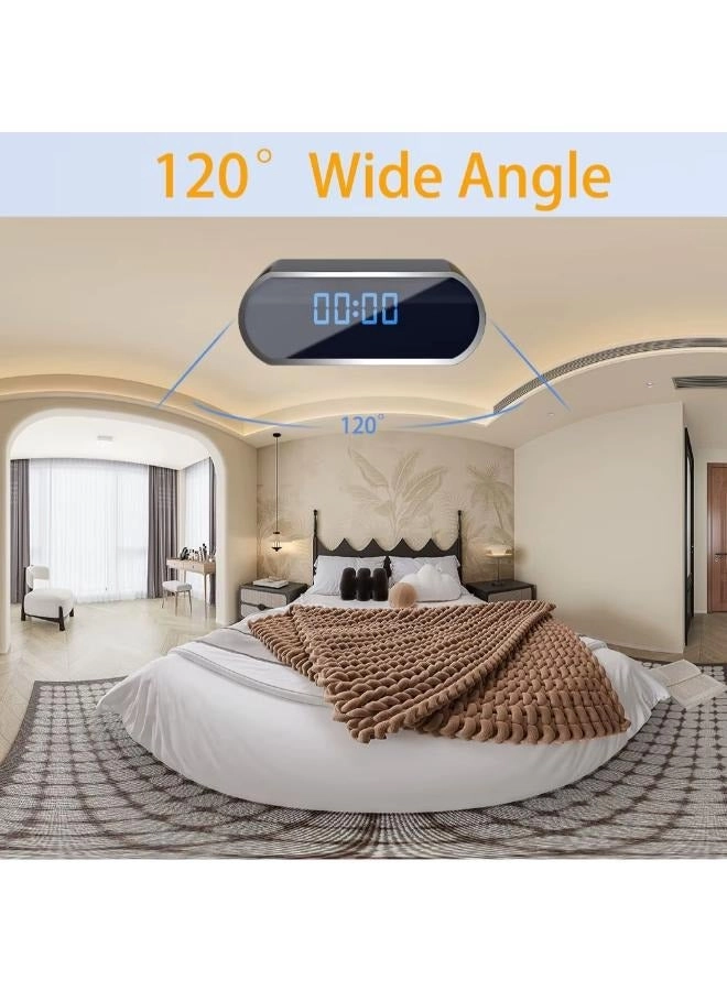 Security Camera with Clock 1080P