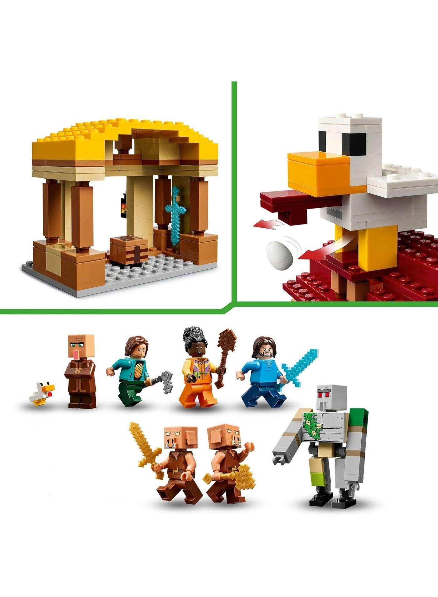 Minecraft The Ghast Balloon Village Attack (21273)