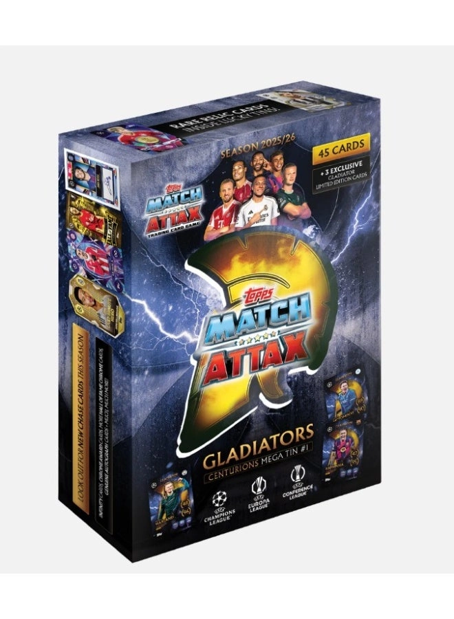 Match Attax 2025/26 - Mega Tin - 45pcs