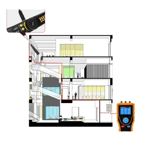 Network Cable Tester - RJ45 RJ11 BNC Length Test
