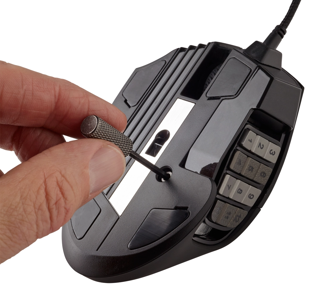 Scimitar Pro RGB Optical MMO Gaming Mouse - USB