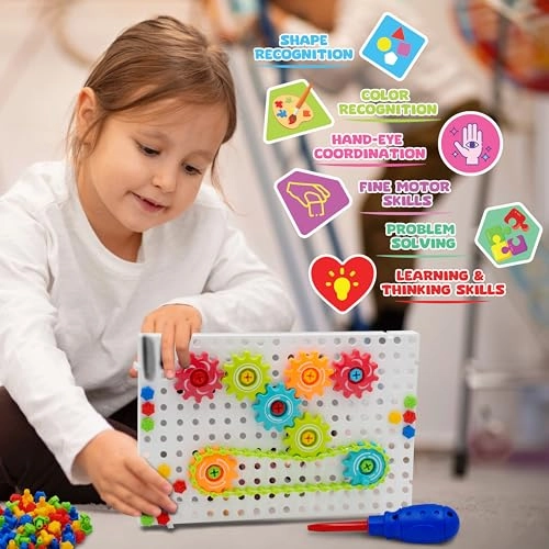 Magic Plate Puzzle Toy - 36 months - 6 years 133 pieces