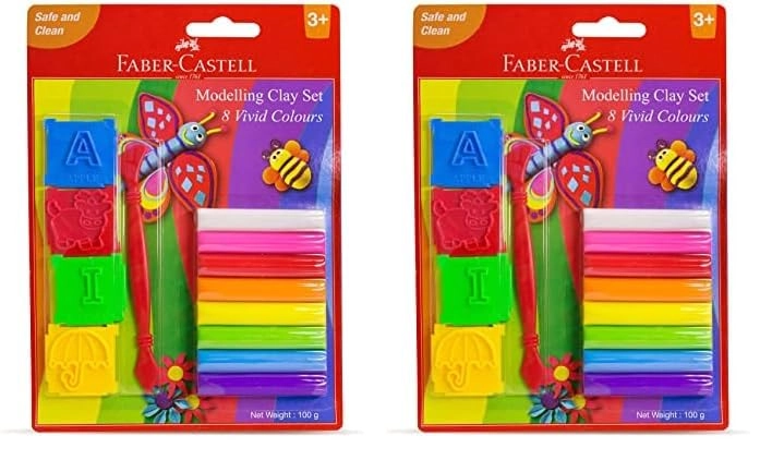 Faber-Castell Modelling Clay - Clay 320g 2pcs.