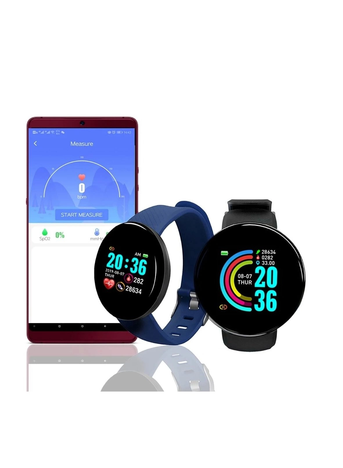 Smart Watch - Blood Pressure Heart Rate