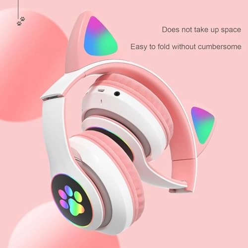 Kids Cat Ear Bluetooth Headphones Wireless Headphone