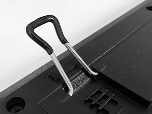 Universal Keyboard Foot Replacement - Pack of 2 Black