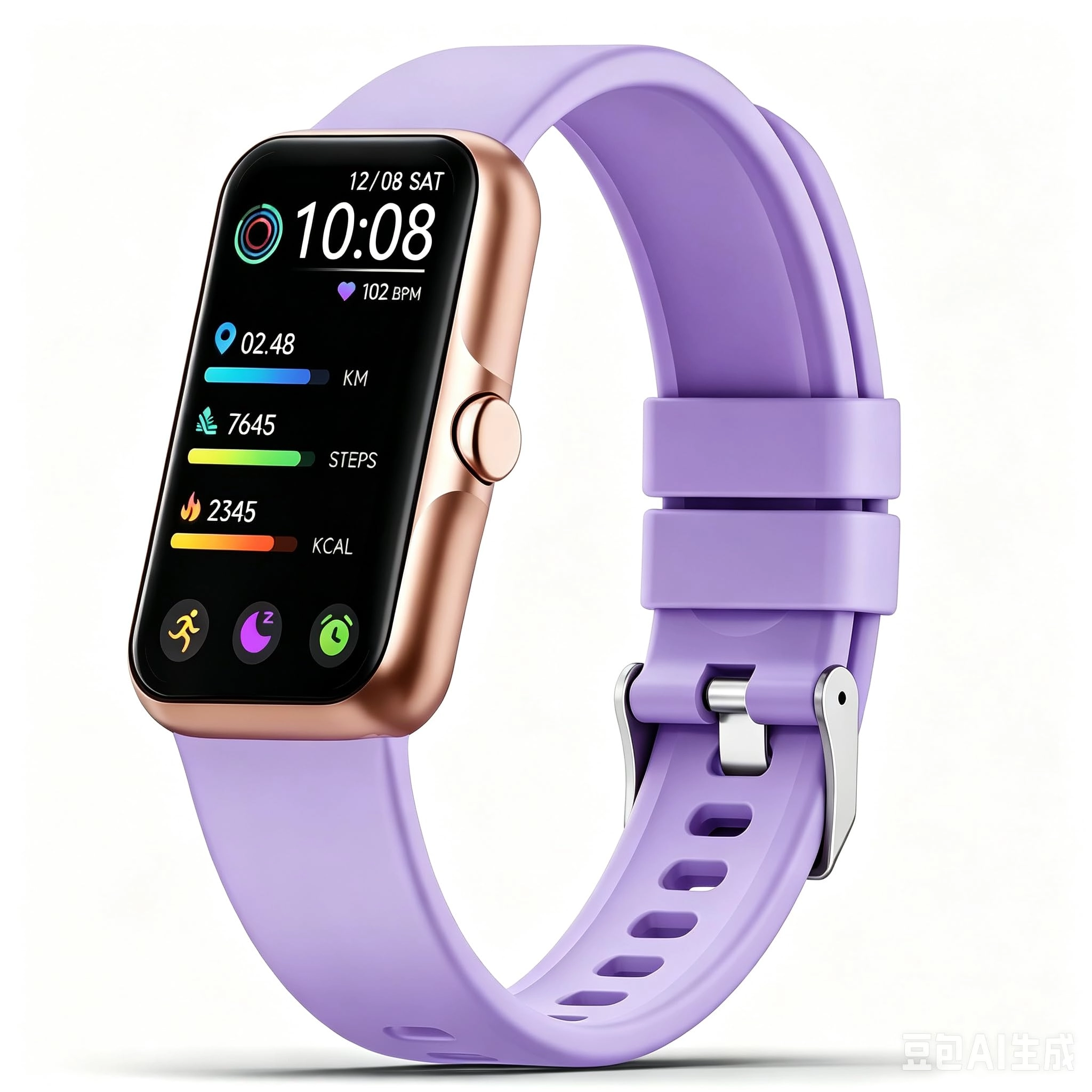 Sunorshop Fitness Tracker - 1.47" HD 24/7 Heart Rate Blood Oxygen