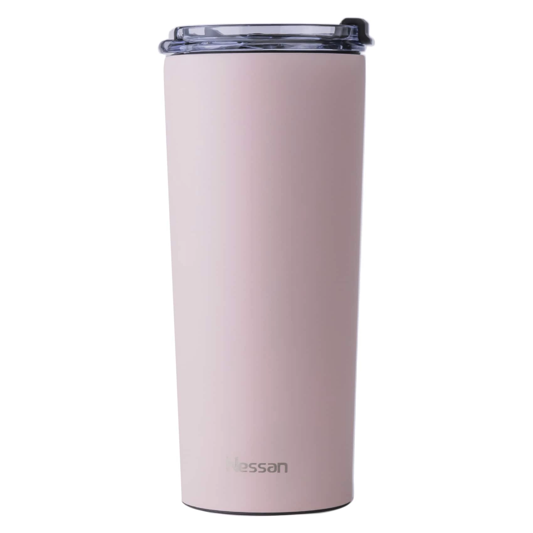 Nessan Stainless Steel Double Wall Vacuum Mug - 600ml