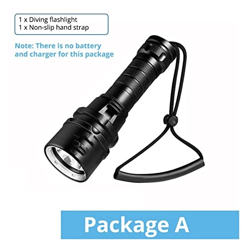 Diving Flashlight - T6 2600mAh IP68