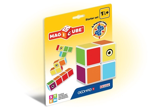 Geomag MagiCube Mix And Match Insects - 4 pcs 6 insects