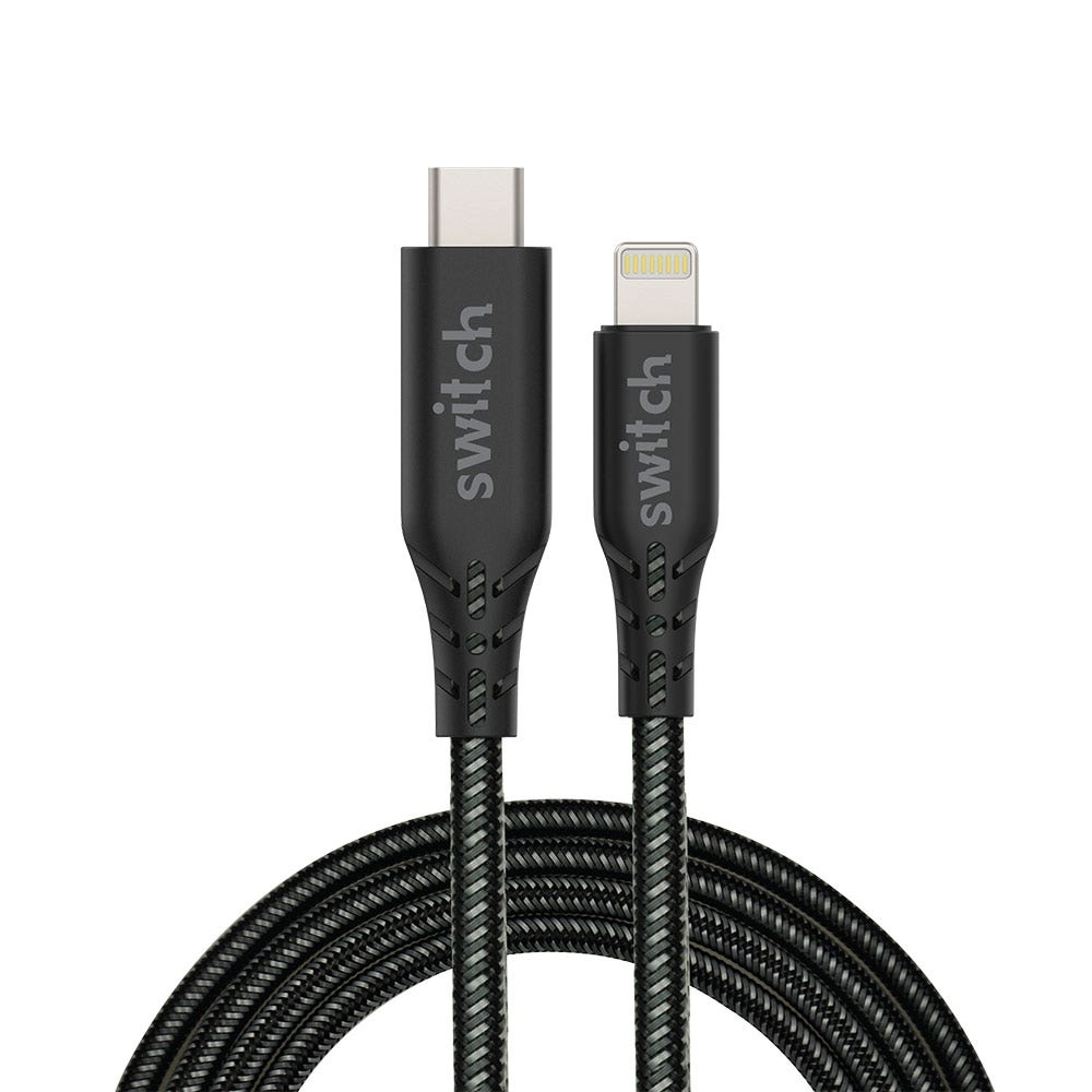 Switch Ultra Rugged Cable Lightning to USB-C 1.2m