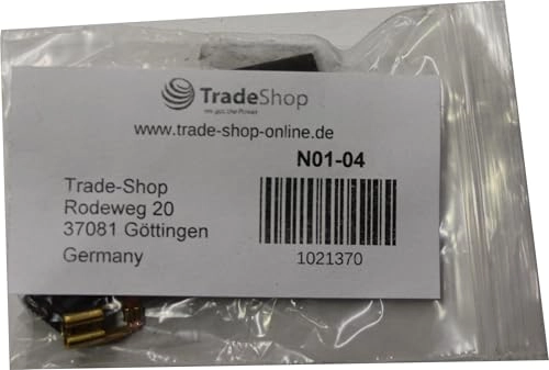 Carbon Brushes - 5 mm x 10 mm x 17.2 mm 2x