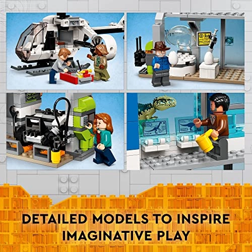 Jurassic World Giganotosaurus & Therizinosaurus Attack (76949)