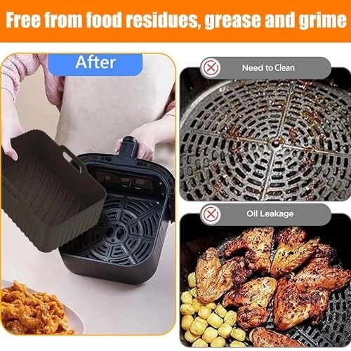 Air Fryer Silicone Liner - 2PCS