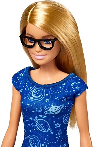 Barbie Space Discovery Teacher Doll + Science Classroom Playset + Student Small Doll