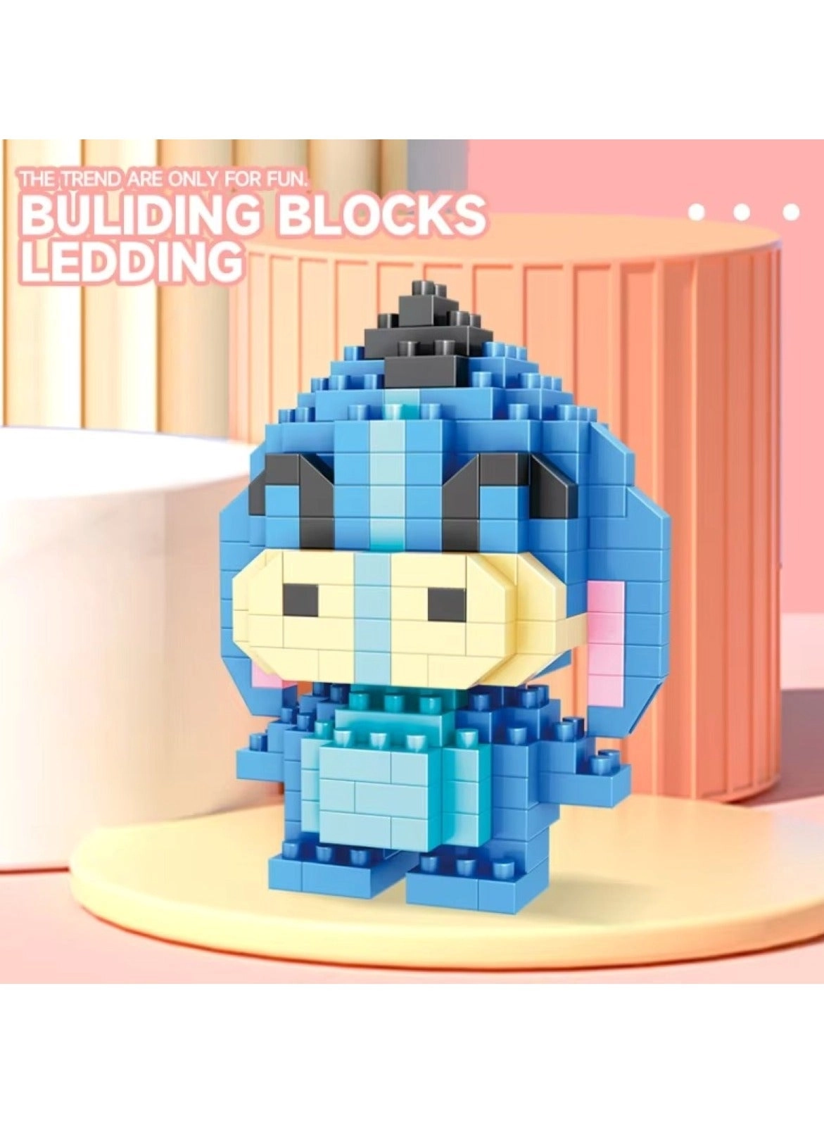 Little Donkey Building Block Set - Animals