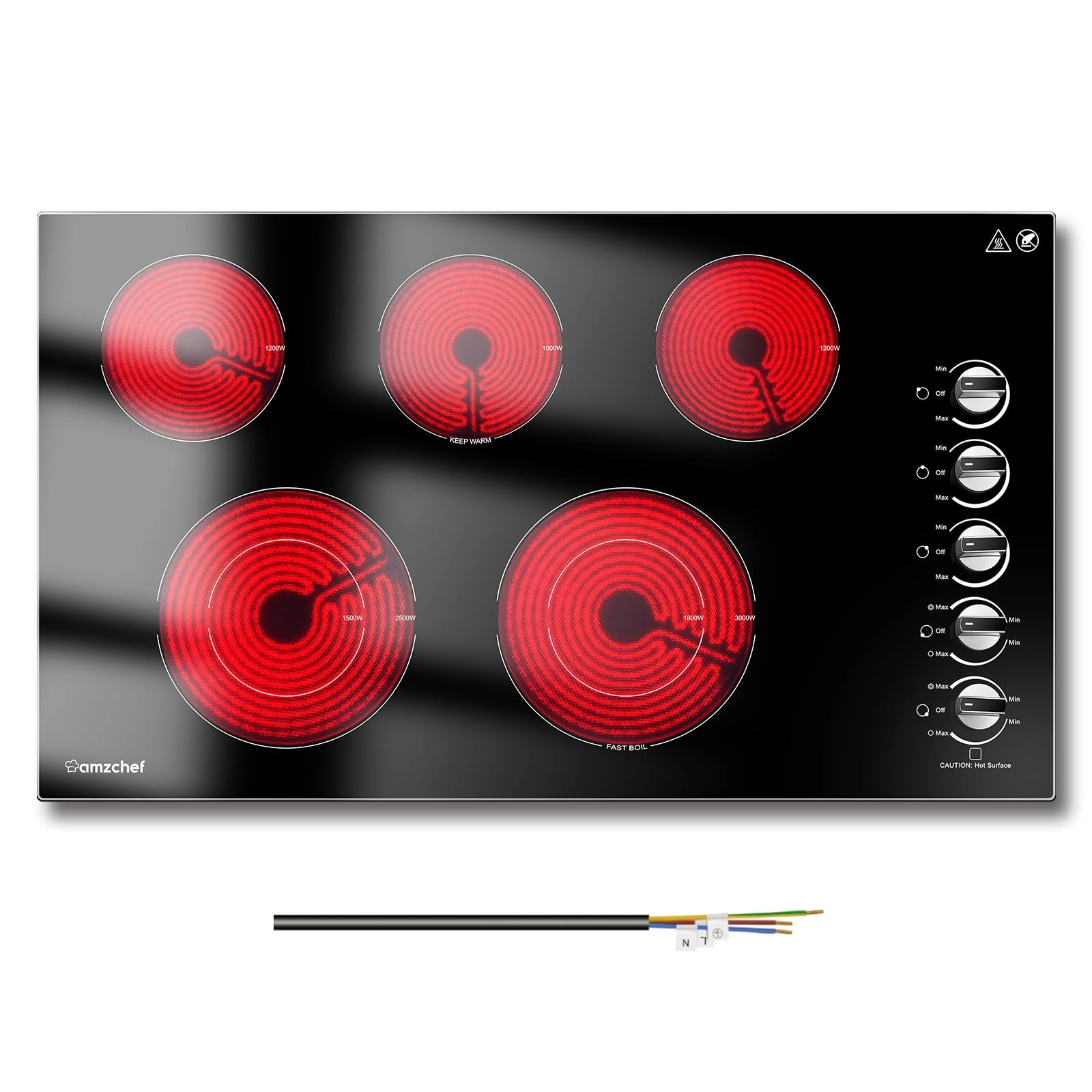CJH UL-YL-CF8907A Electric hob