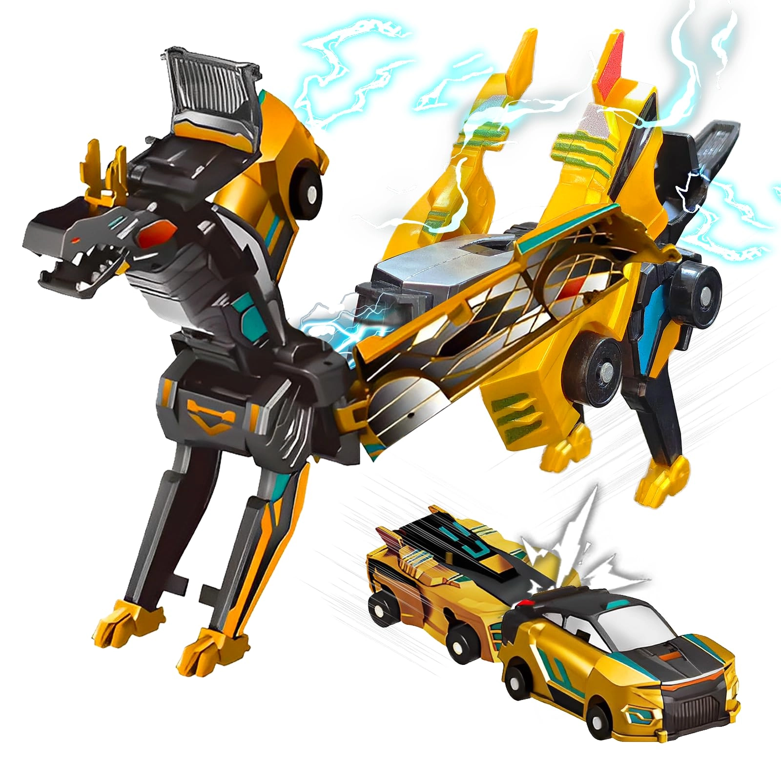 gonggi dinosaurcar - Dinosaur Transformer Toys