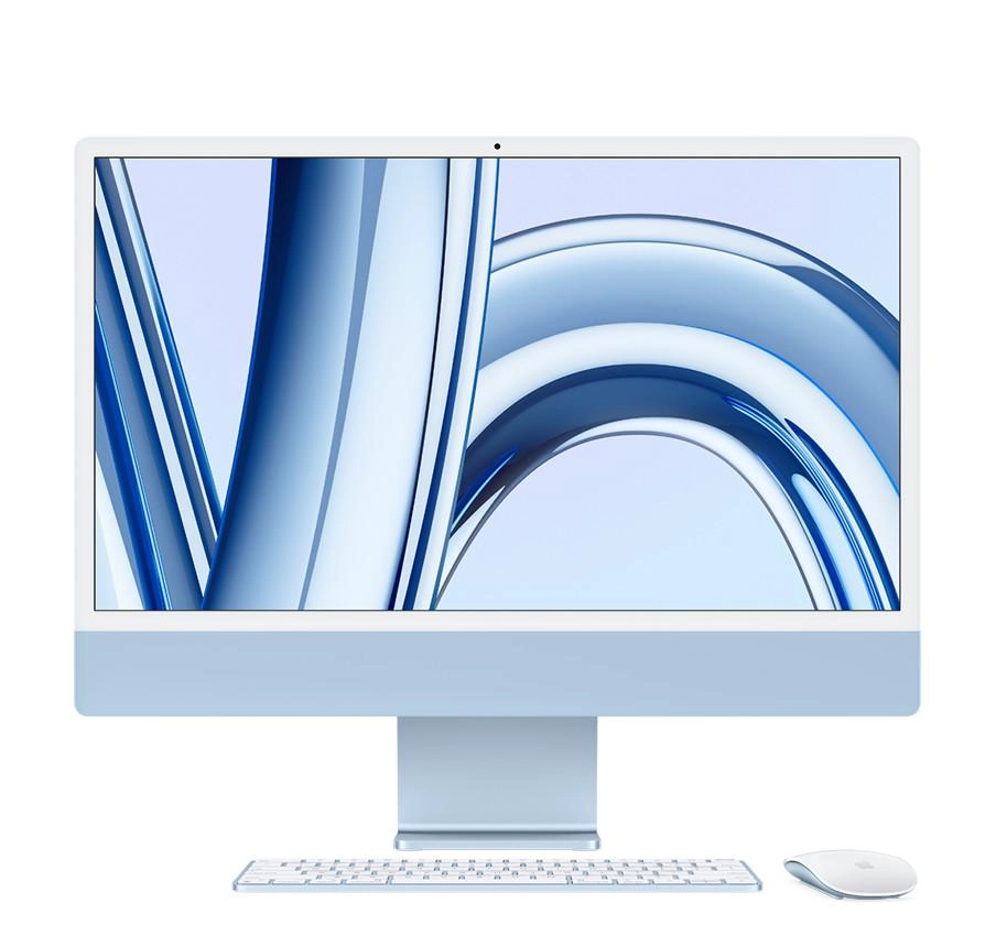 iMac 24-inch M3 8‑core CPU, 8‑core GPU, 256GB SSD