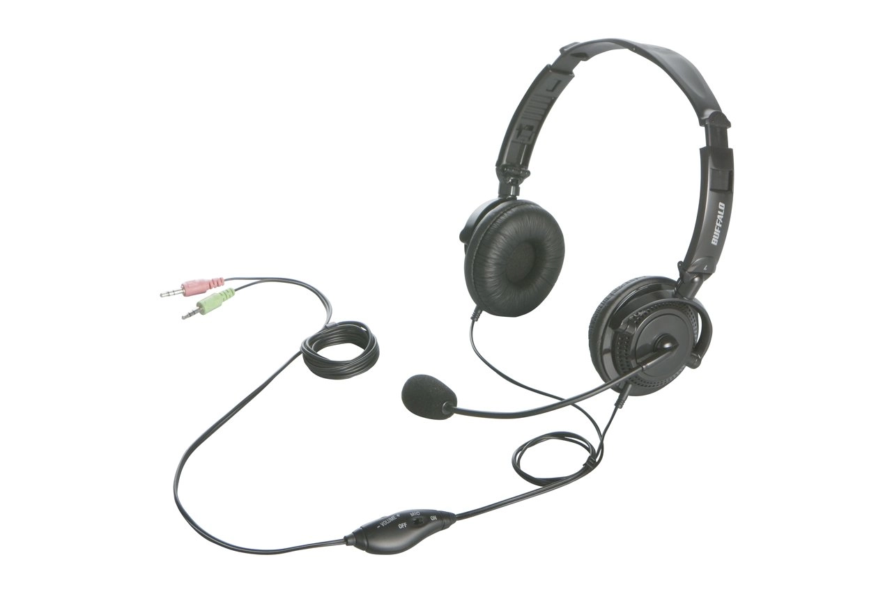 Buffalo BSHSH12BK Wired Headset