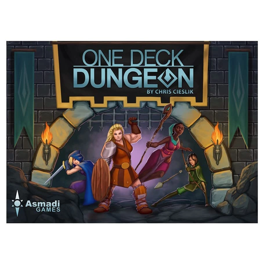 One Deck Dungeon: Forest of Shadows + One Deck Dungeon + Mr Dice Drawstring Bag